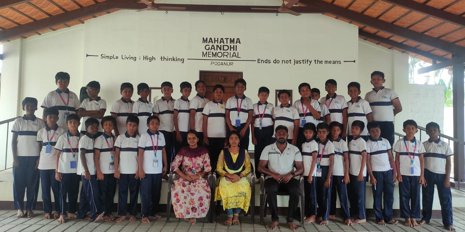 Grade V Students - Field Trip to Lotus Temple, & Gandhi Museum, Podanur.